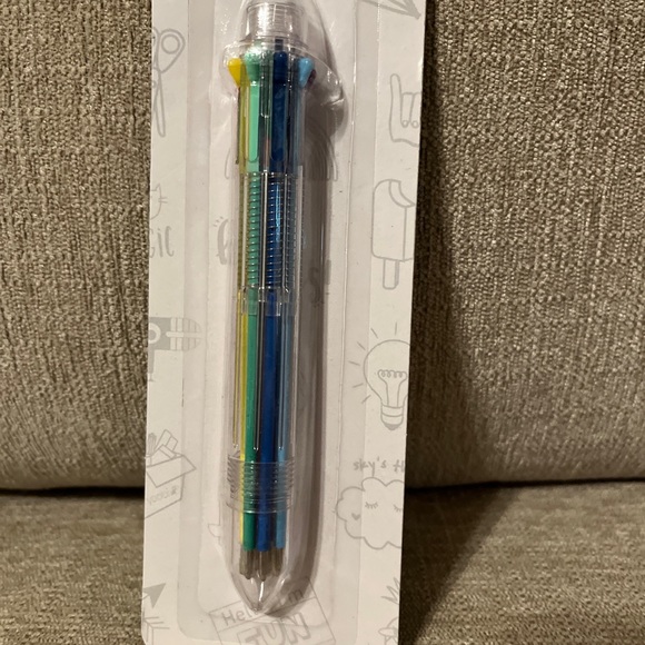 Yoobi | 8 Click Multicolor Retractable Ballpoint Pen | 8 Colors in Each Pen NEW! - Picture 1 of 3
